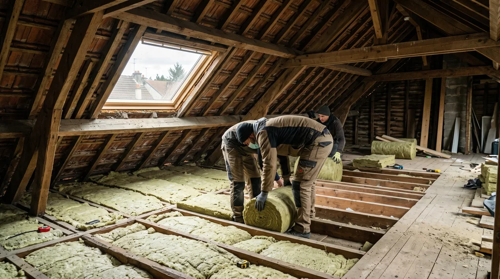 Travaux de rénovation énergétique — isolation et équipements — Audit énergétique à Nîmes