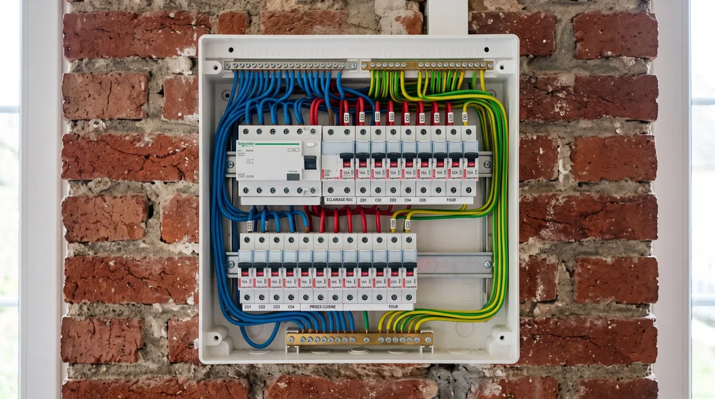 Tableau électrique — contrôle de l'installation intérieure — Électricité à Nîmes