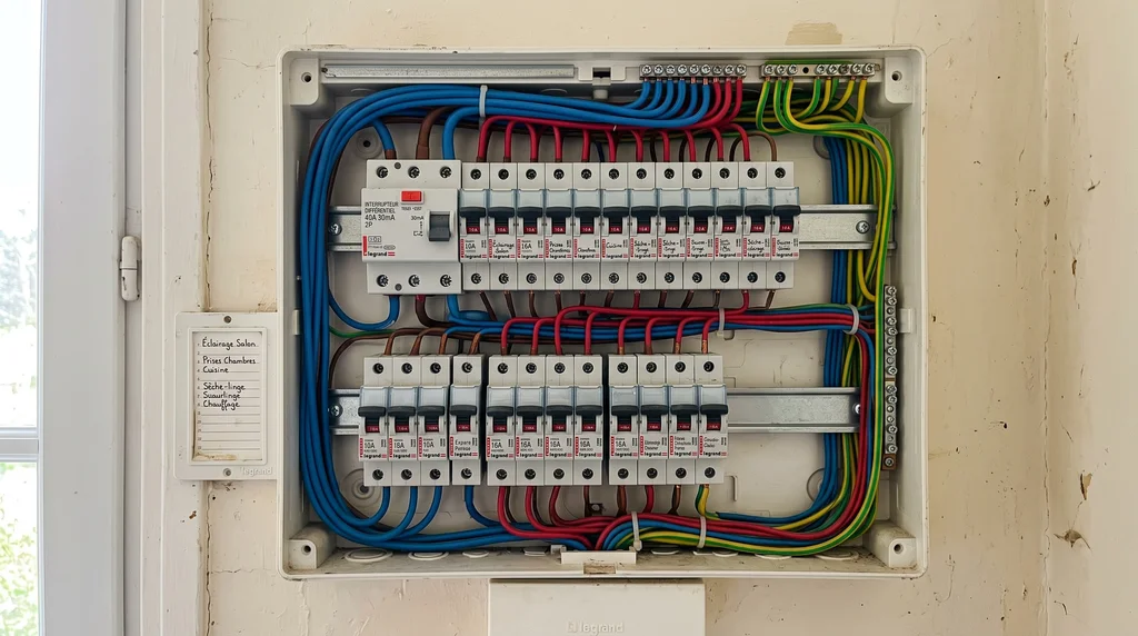 Tableau électrique — contrôle de l'installation intérieure — Électricité à Nîmes