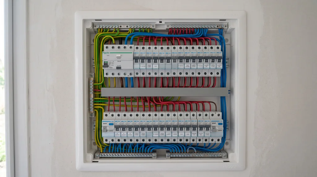 Tableau électrique — contrôle de l'installation intérieure — Électricité à Gagnières